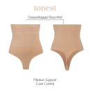 Shaping-String | Medium Support | Core Control | tonest (1000-MS-CC) Hell-Beige S