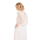Umstandskleid Chiffon (6400) Creme-Weiß | 2.0 S