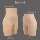 Shaping-Boxer High-Waisted | Stronger Support | tonest (1300-SS) Hell-Beige S