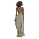 Maxi Infinity-Wickelkleid – Brautjungfernkleid (1000) Salbei-Grün 40-44