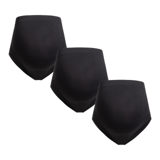 Überbauchslip Seamless 3er Pack (5830) Schwarz L/XL