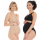 Überbauchslip Seamless HERZMUTTER | 3er Pack (5830) Schwarz L/XL