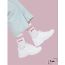 faav - Tennissocken - Crew Socks Print - Team Bride - Hochzeit - JGA - Socken Geschenk - Atmungsaktiv - 1er Pack
