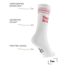 faav - Tennissocken - Crew Socks Print - Team Bride - Hochzeit - JGA - Socken Geschenk - Atmungsaktiv - 1er Pack