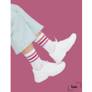 faav Tennissocken - Socken mit Print - Baumwoll-Socken - Unisex 35-38