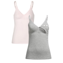 Stilltop | 2er Pack (5420) Rosa|Grau M